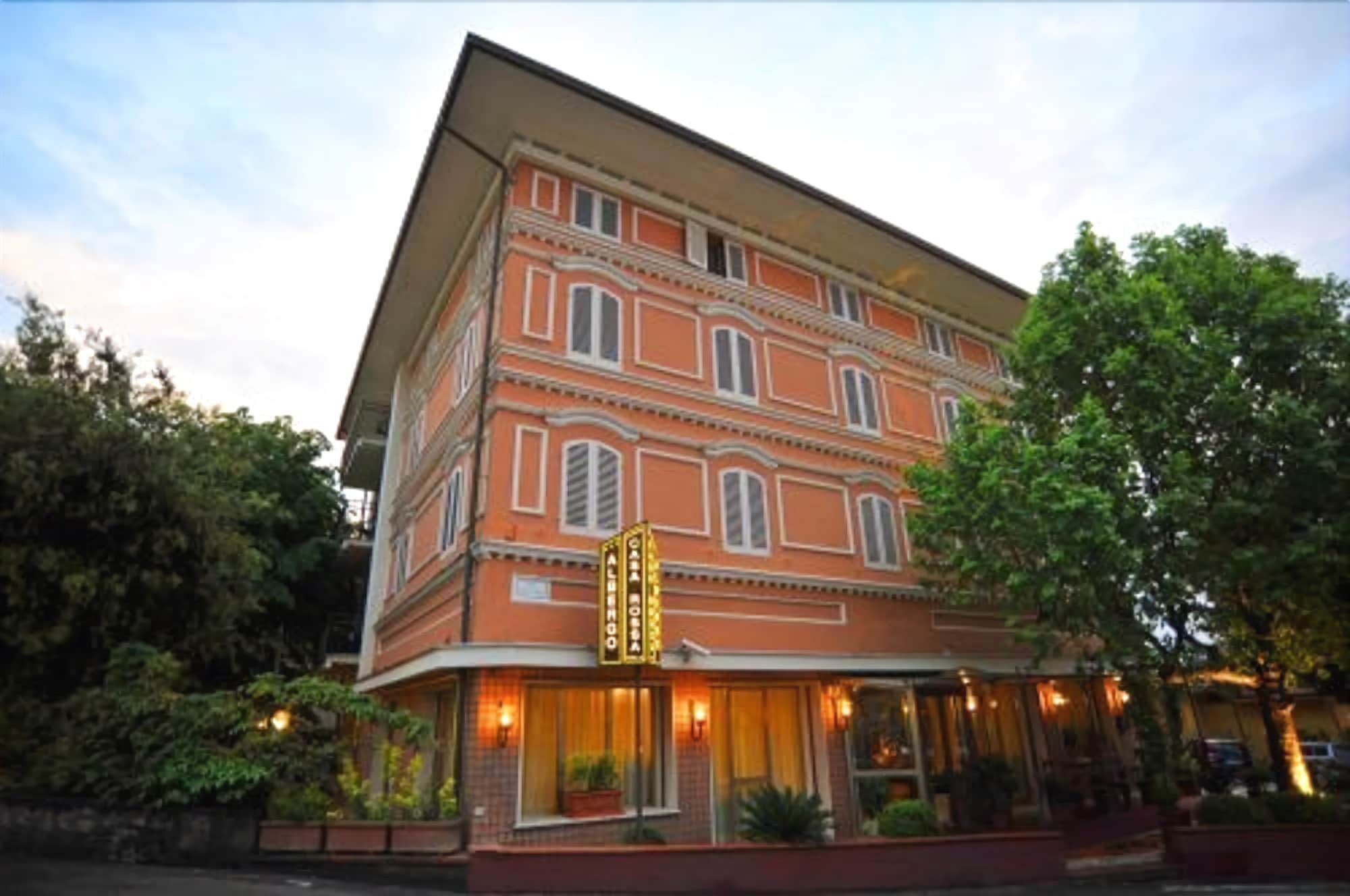Hotel Casa Rossa Montecatini Terme Eksteriør billede